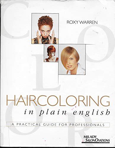 Read Online Haircoloring In Plain English A Practical Guide For Professionals 
