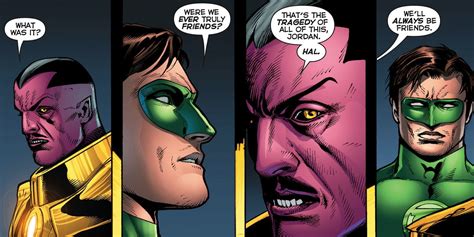 Hal And Sinestro Friends