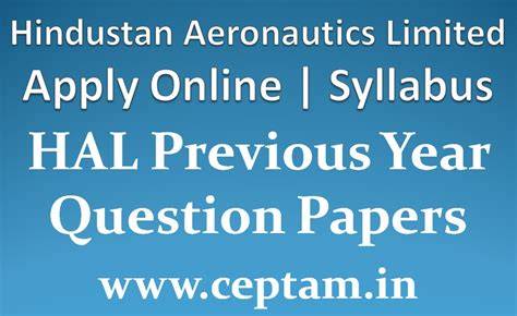 hal management trainee previous question papers