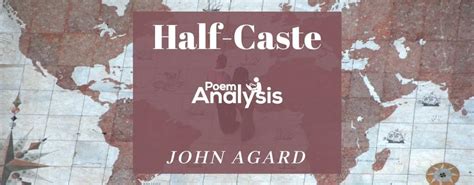 Half Caste John Agard
