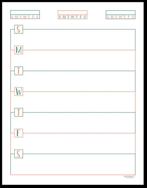 Half Drops 2018 Weekly Note Planner Spiral Bound