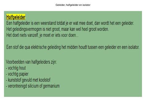 halfgeleider