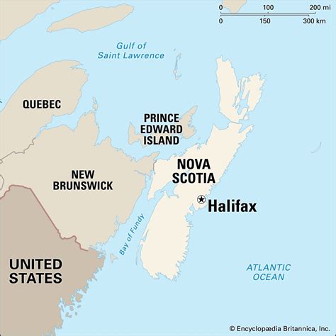Halifax Nova Scotia Map