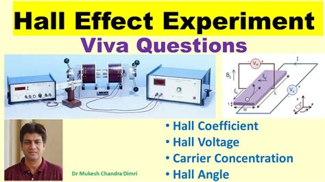 Full Download Hall Effect Experiment Viva Questions 