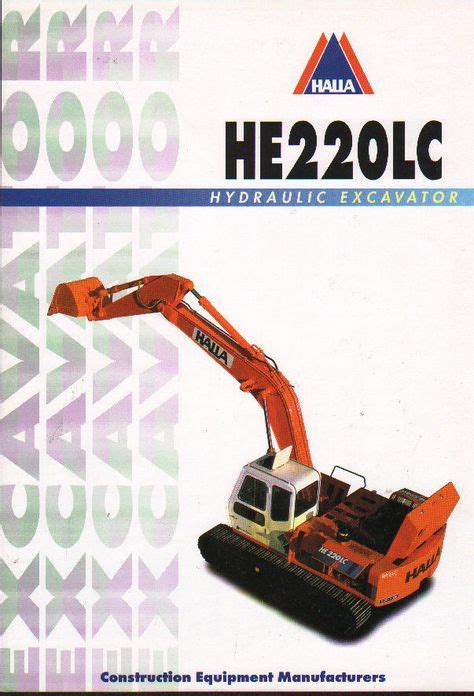 Read Halla Excavator Service Manual 