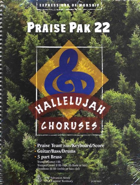Download Hallelujah Choruses Salvation Army Lyrics 