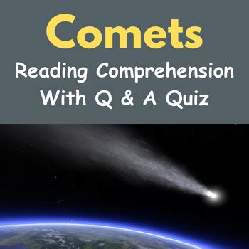 Halleyu0027s Comet Reading With Questions Tpt Halley S Comet Worksheet 5th Grade - Halley's Comet Worksheet 5th Grade