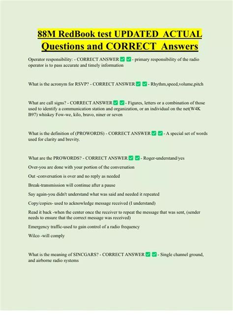Halliburton Redbook Test Answer