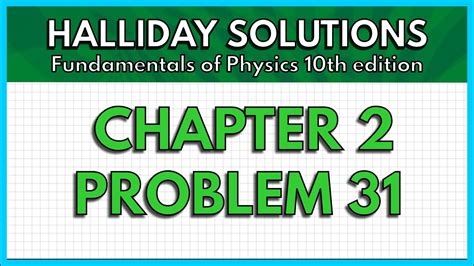 Halliday Physique 2 Solutions