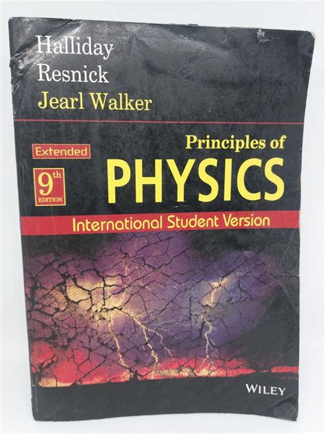 halliday resnick walker physics 9th edition