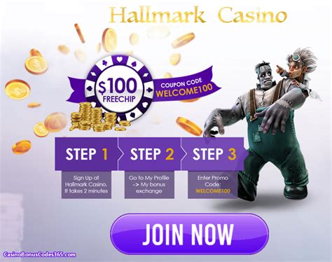 hallmark casino 100 free chip