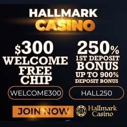 hallmark casino mobile bonus code