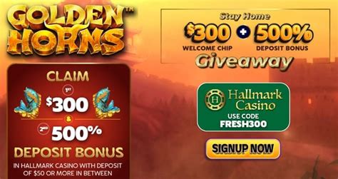 hallmark casino welcome 300