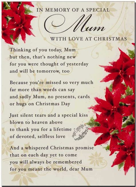 Hallmark Christmas Sentiments For Mom