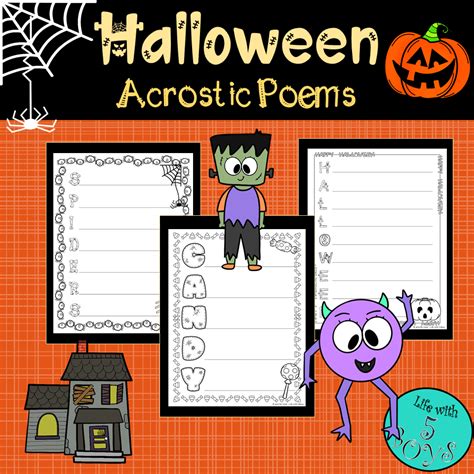 Halloween Acrostic Poems Made By Teachers Acrostic Poem For Halloween - Acrostic Poem For Halloween