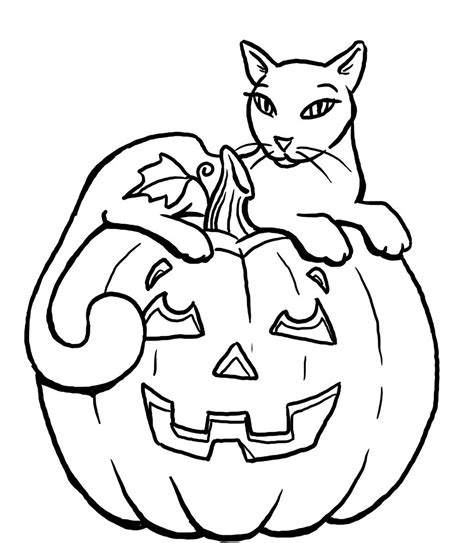 Halloween Cat Coloring Pages Best Coloring Pages For Black Cat Coloring Page - Black Cat Coloring Page