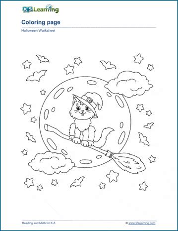 Halloween Coloring Pages K5 Learning Halloween Sight Word Coloring - Halloween Sight Word Coloring