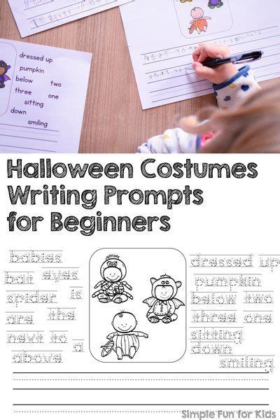 Halloween Costumes Writing Prompts For Beginners Simple Fun Writing Prompts For Halloween - Writing Prompts For Halloween