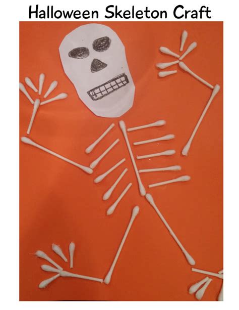 Halloween Crafts And Skeleton Learning Extensions Imagination Skeleton Halloween Preschool Worksheet - Skeleton Halloween Preschool Worksheet