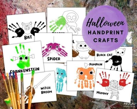 Halloween Handprint Printables Totschooling Toddler Halloween Printables For Kindergarten - Halloween Printables For Kindergarten