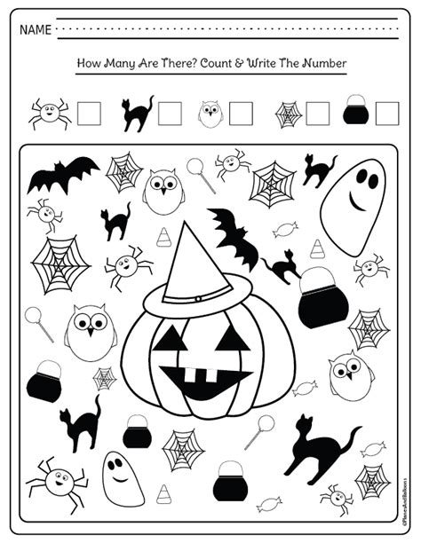 Halloween Kindergarten Worksheet Packets   59 Halloween Worksheets For Kindergarten Free And Fun - Halloween Kindergarten Worksheet Packets