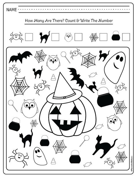 Halloween Math Worksheets Planes Amp Balloons Adding Worksheet Preschool Halloween - Adding Worksheet Preschool Halloween