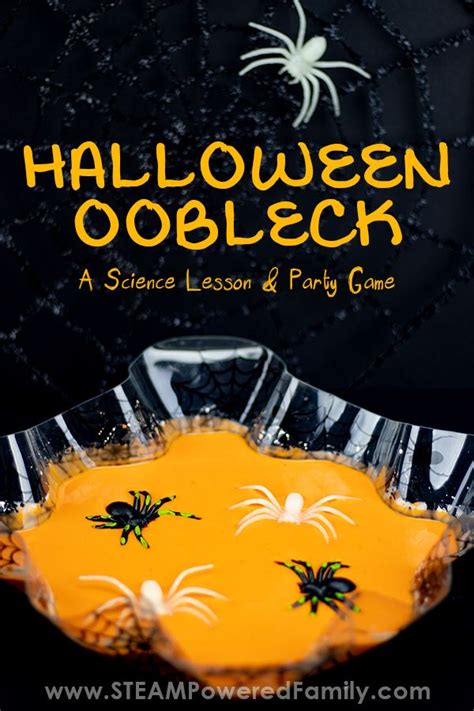 Halloween Oobleck Science Lesson And Game Steam Powered Oobleck Science Lesson - Oobleck Science Lesson