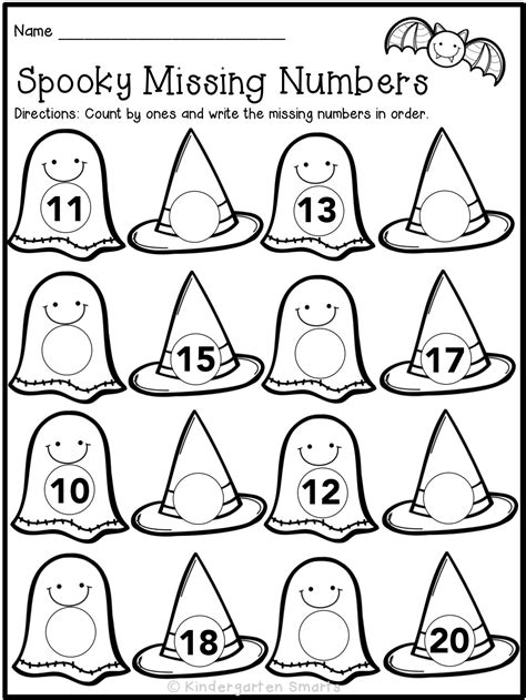 Halloween Printables Spooky Learning Fun For Preschoolers Halloween Worksheet For Preschool - Halloween Worksheet For Preschool