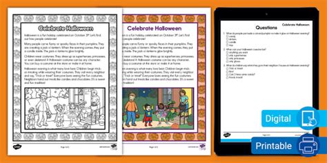 Halloween Reading Comprehension 2nd Grade   6 Of The Best Halloween Read Alouds For - Halloween Reading Comprehension 2nd Grade