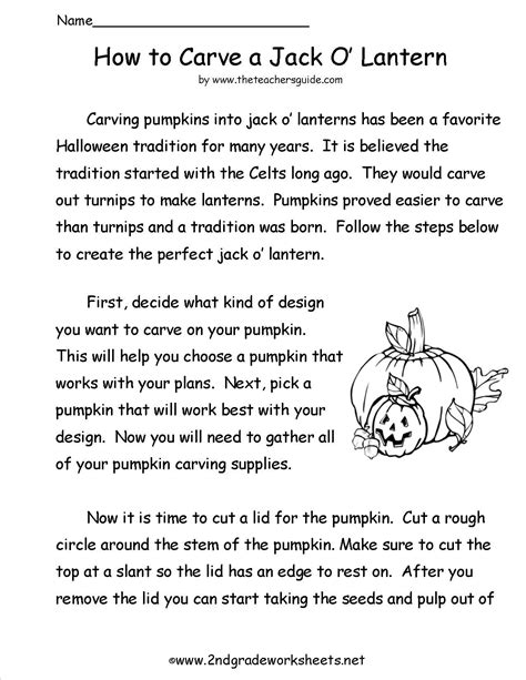 Halloween Reading Comprehension Worksheets For 1st Grade Itsy Halloween Worksheet 1st Grade - Halloween Worksheet 1st Grade