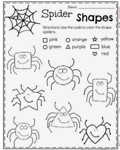 Halloween Spider Worksheets Preschool Teaching Resources Tpt Halloween Spider Coloring Worksheet Preschool - Halloween Spider Coloring Worksheet Preschool
