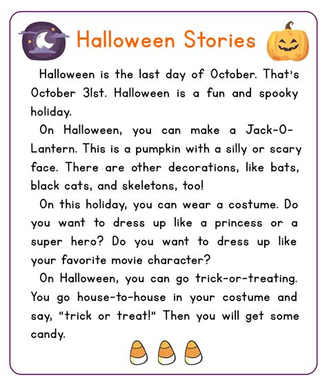 Halloween Stories For 2nd Grade   Halloween Writing Worksheets 2nd Grade - Halloween Stories For 2nd Grade