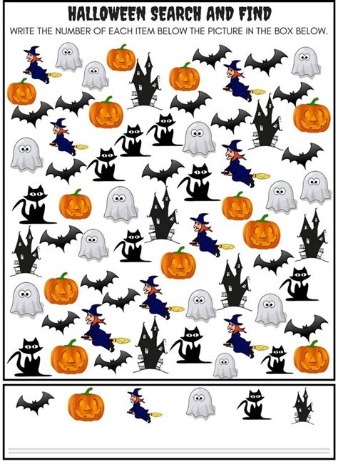 Halloween Worksheets Little Bins For Little Hands Halloween Worksheet For Kindergarten - Halloween Worksheet For Kindergarten