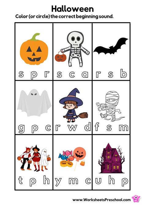 Halloween Worksheets Preschool 11 Free Pdf Printables Halloween Worksheets For Preschool - Halloween Worksheets For Preschool