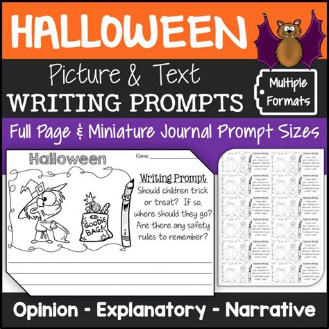 Halloween Writing Prompts Made By Teachers Halloween Themed Writing Prompts - Halloween Themed Writing Prompts