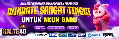 HALTE4D HOKI: Daftar Slot88 Toto 4D Slot Gacor Hari Ini Situs Judi 