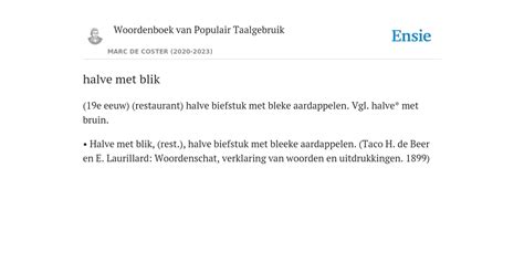 halve betekenis