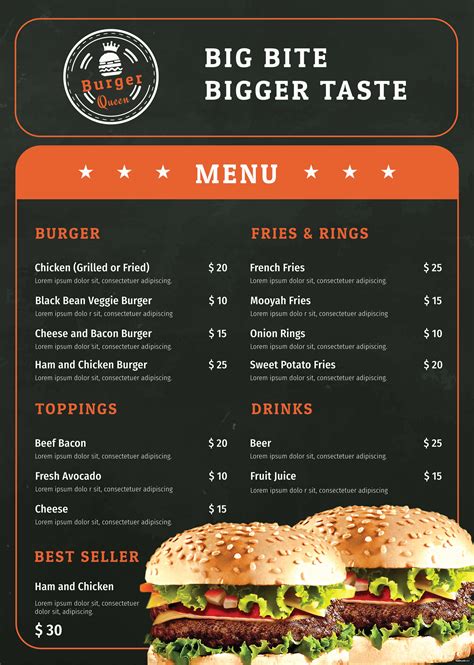 hamburger menu design examples