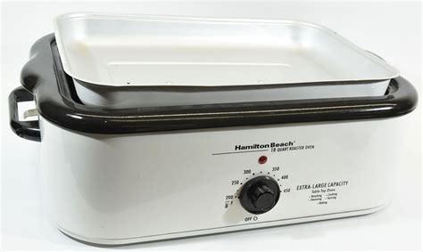 Hamilton Beach 18 Quart Roaster Oven Manual