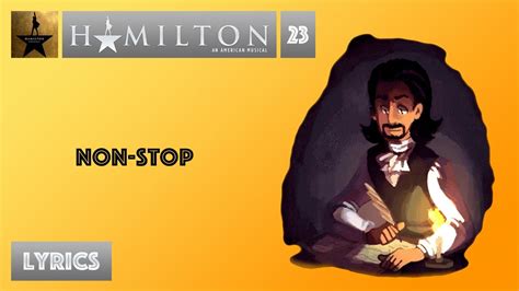 Hamilton Non Stop Lyrics