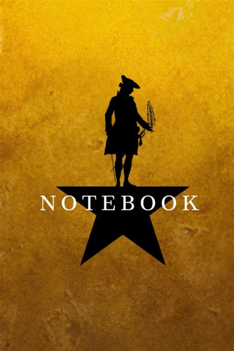 Hamilton Notebook Journal Diary Alexander Hamilto