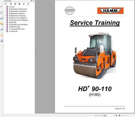 Hamm Roller Compactor Service Manual