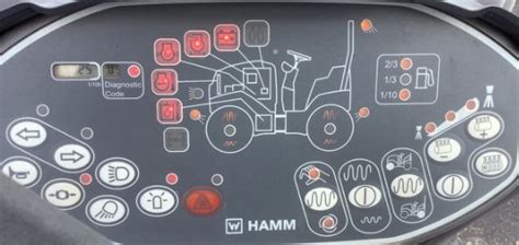 Hamm Roller Fault Code List