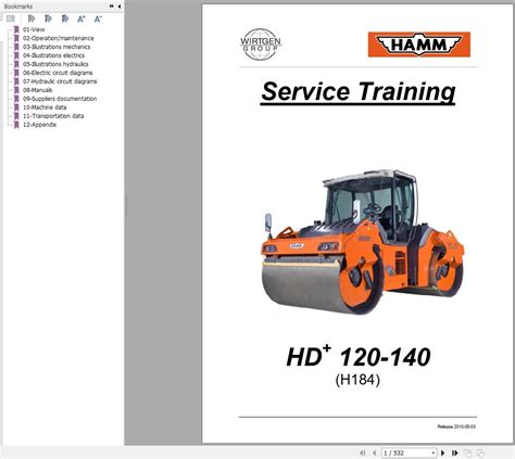 Hamm Roller Service Manual