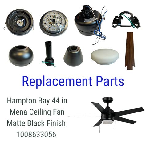 Hampton Bay Replacement Ceiling Fan Blades