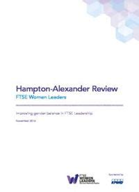 Full Download Hampton Alexander Review November 2016 30 Club 