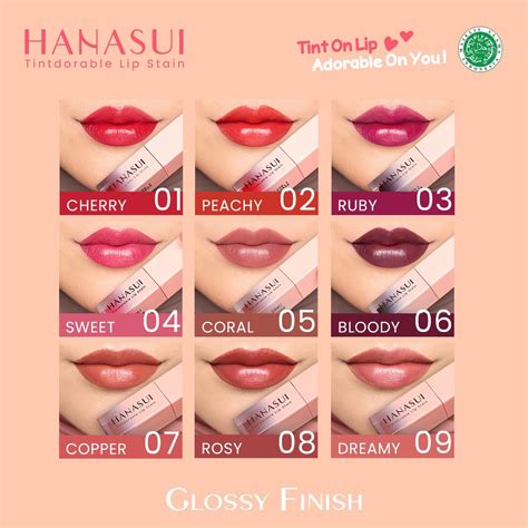 Hanasui Lip Tint   Hanasui Tintdorable Lip Stain Beauty Review Female Daily - Hanasui Lip Tint