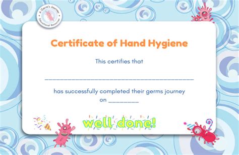 Hand Hygiene Certificate