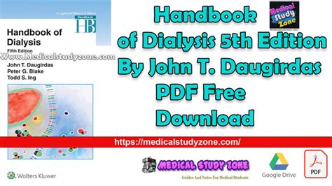 handbook of dialysis 4th edition free download