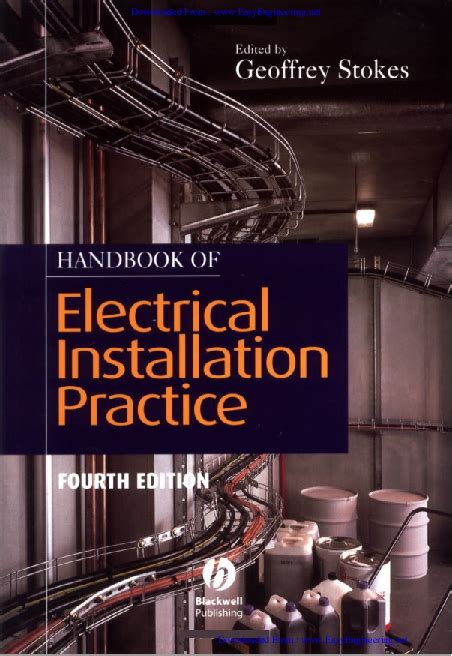 Handbook Of Electrical Installation Practice 4th Edition